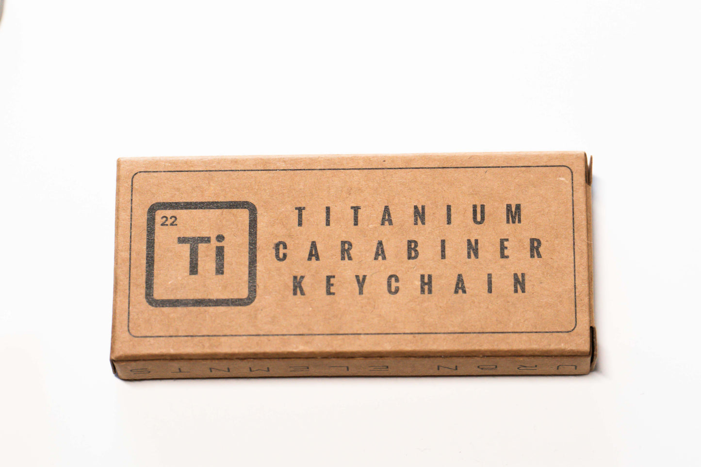 SWOOP | Titanium Carabiner Keychain