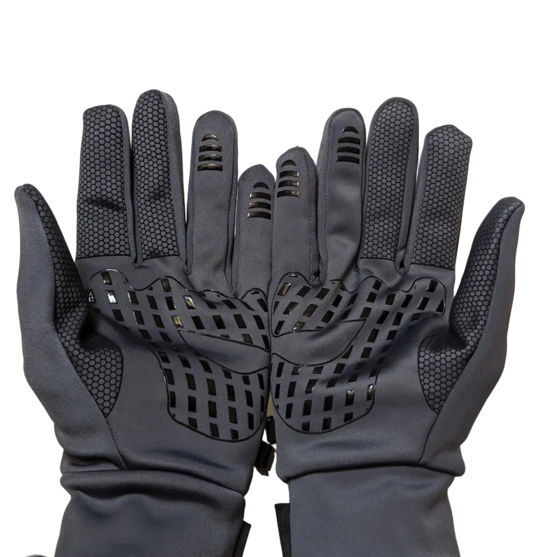 Bandit | Polar Tech Fleece Lined Gloves with Card Closure and Anti-Slip rubber padding