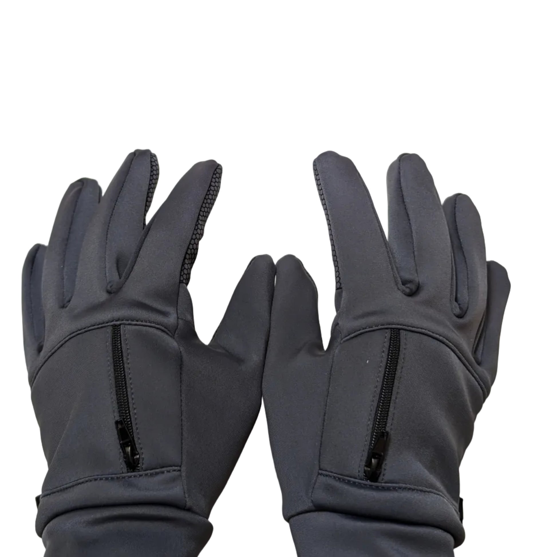 Bandit | Polar Tech Fleece Lined Gloves with Card Closure and Anti-Slip rubber padding