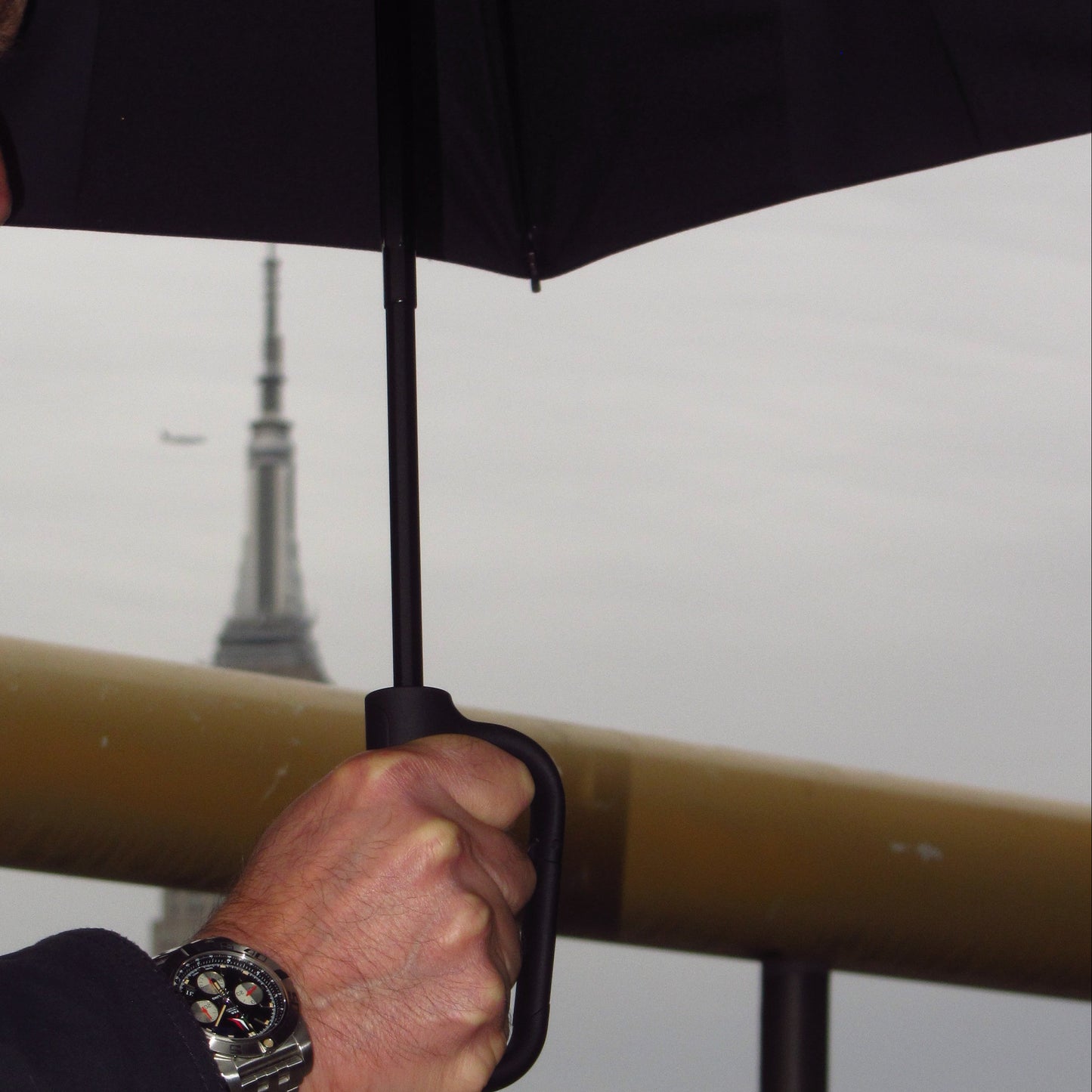 EVERYDAY EXECUTIVE | Umbrella with Never-Forget Carabiner Handle & Smart Stow Canopy