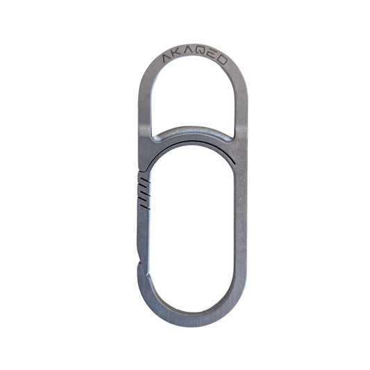 PULL | Titanium All Purpose Carabiner Bottle & Can Opener Keychain