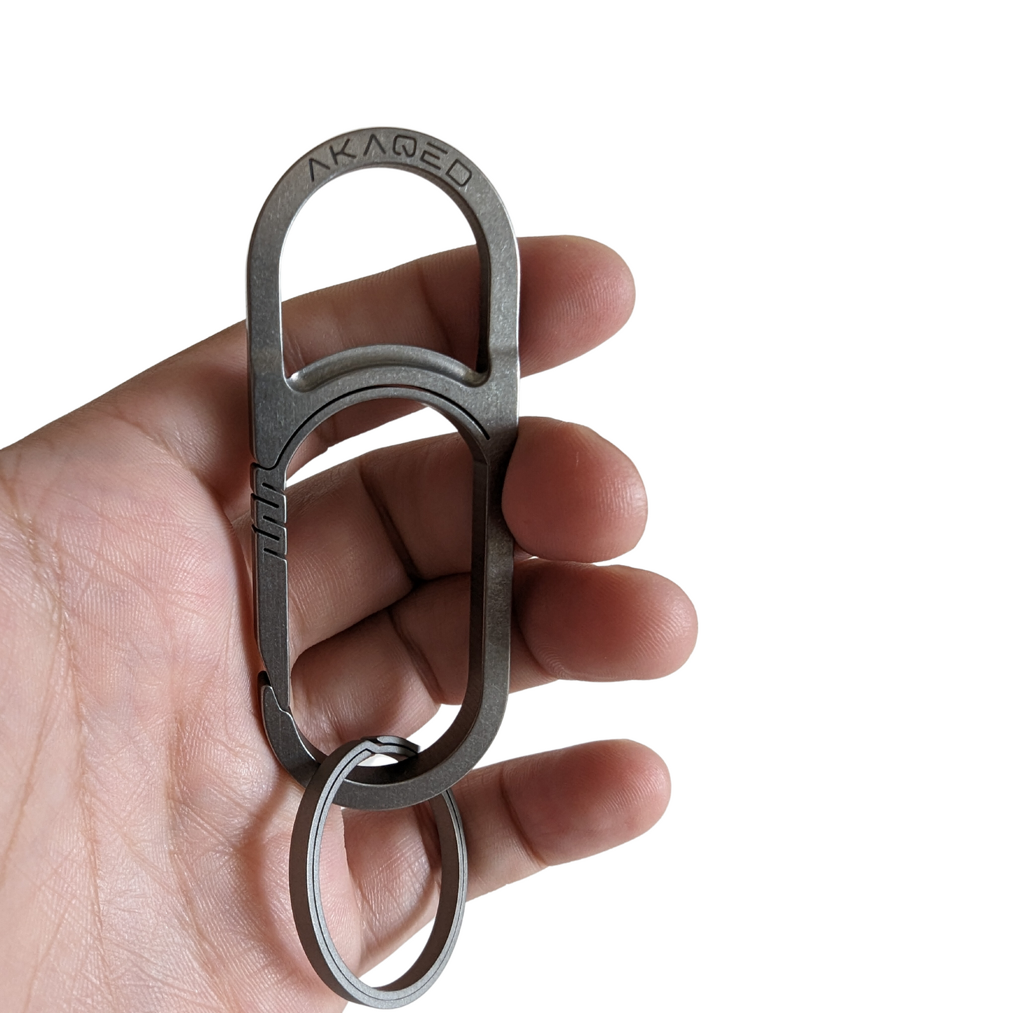 PULL | Titanium All Purpose Carabiner Bottle & Can Opener Keychain